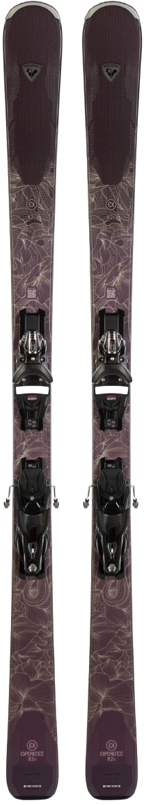 Ski avec QR code intégré